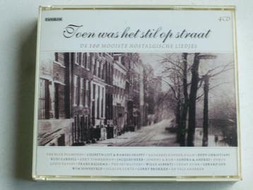 Toen was het stil op straat (4 CD), Cd's en Dvd's, Ophalen of Verzenden, Zo goed als nieuw