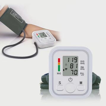 Digitale Bloeddrukmeter Arm - Meet Nauwkeurig Systolische, D, Verzenden, Nieuw