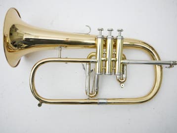 Gebruikte Bugel Fendt model 150G by Kuhnl, Muziek en Instrumenten, Blaasinstrumenten | Trompetten, Ophalen of Verzenden, Zo goed als nieuw