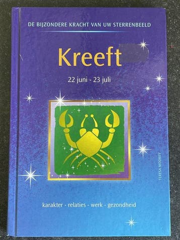 boek Kreeft - Teresa Moorey 9789043822138, Boeken, Verzenden, Zo goed als nieuw, Teresa Moorey