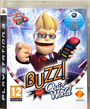 Buzz Quiz World (ps3 tweedehands game), Spelcomputers en Games, Games | Sony PlayStation 3, Ophalen of Verzenden, Zo goed als nieuw