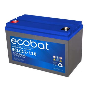 Ecobat Lead Crystal Accu 12V 130Ah, Ophalen of Verzenden, Nieuw