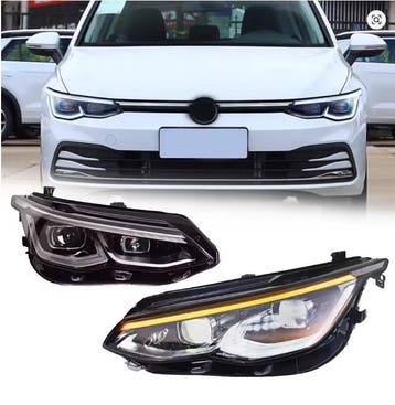 koplampen Volkswagen Golf 8 Full LED, Auto-onderdelen, Verlichting, Ophalen of Verzenden, Nieuw, Volkswagen