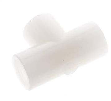 T-koppeling G1/2 Binnendraad Polyvinylideenfluoride (PVDF), Verzenden, Nieuw