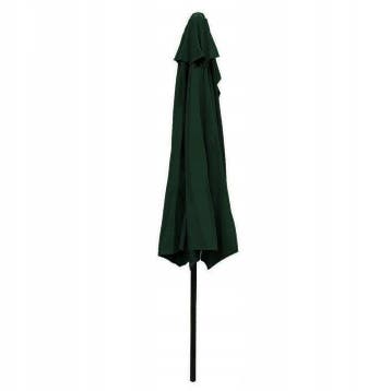 Halve Parasol Zwengel Groen | Nieuw | OP=OP, Muurparasol, Nieuw, Waterdicht, 2 tot 3 meter