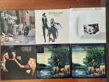 Fleetwood Mac - 5 x albums (inc. 1 x double LP) and 1 x 12, Nieuw in verpakking