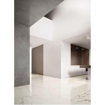 Marazzi Grandemarble Vloertegel - 120x278 cm - Hoogglans Wit, Doe-het-zelf en Verbouw, Ophalen of Verzenden, Nieuw