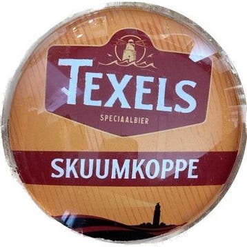 Occasion - Ronde taplens Texels Skuumkoppe bol 69 mmø Zonder, Ophalen of Verzenden