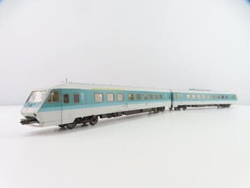 Fleischmann H0 - 4415 - Treinstel (1) - 2-Delige set BR 610, Nieuw
