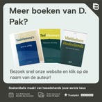 Vlekkeloos Nederlands Spelling en stijl 9789077018118 D. Pak, Boeken, Schoolboeken, Verzenden, Zo goed als nieuw, D. Pak