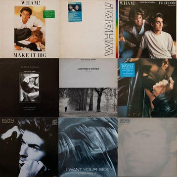 George Michael & Related - Collection of 3 LPs and 6 Maxi, Nieuw in verpakking