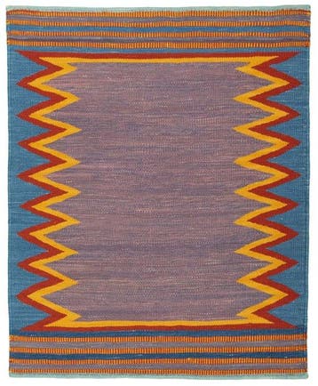 Handgeweven Designer Kelim - Kelim - 113 cm - 92 cm, Nieuw