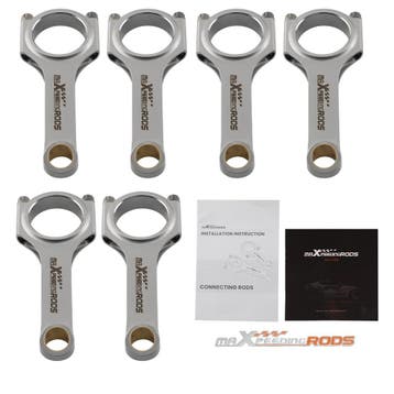 H-beam drijfstangen 4340 EN24 6 stuks geschikt voor BMW N..., Verzenden, Nieuw, BMW
