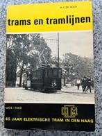Trams en tramlijnen: 65 jaar elektrische tram, in Den Haag., Boeken, Verzenden, Gelezen, R.F. de Bock, Tram