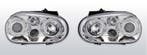 Koplampen Angel Eyes | Volkswagen Golf 4 1997-2004 | chroom, Verzenden, Nieuw, Volkswagen