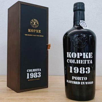 1983 Kopke - Colheita Port, Tawny - Porto - 1 Fles (0,75, Nieuw