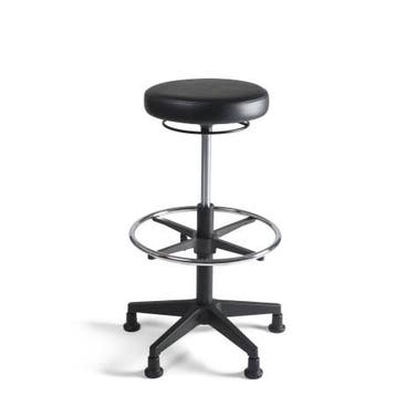 (MDK-107529) 335 Tabouret Hoog PVC Nylon, Ophalen of Verzenden, Ergonomisch, Nieuw