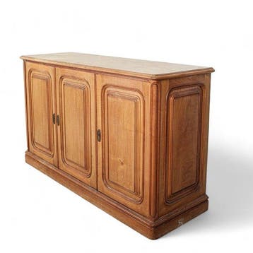 Dressoir - Massief Frans eikenhout