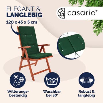 Stoelkussen Vanamo 6 stuks Groen (Stoelen, Tafels-Stoelen), Verzenden, Nieuw