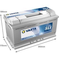 Varta Dynamic SLI F6 accu 12V 90Ah 353x175x190x190, Verzenden, Nieuw