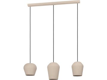 EGLO Cambaito - Hanglamp - E27 - 89,5 cm - Zandkleur, Verzenden, Zo goed als nieuw