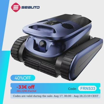 Intelligente Zwembadrobot: Zelfnavigerende Bodemreiniger met, Verzenden, Nieuw
