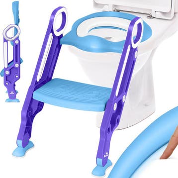 Kidiz - toiletbril voor kinderen met opstapje -, Verzenden, Nieuw