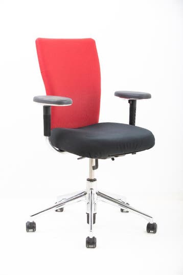 Vitra T-Chair Bureaustoel, Receptie of Entree, Ophalen, Gebruikt, Stoel