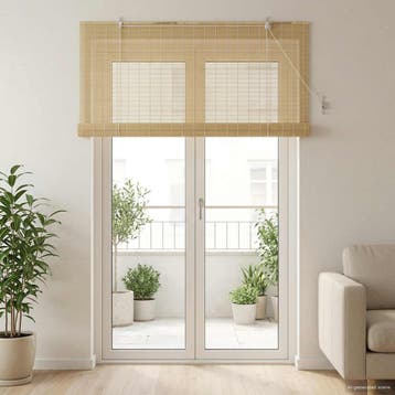 vidaXL Rolgordijn Naturel 160 x 220 cm Bamboe, Verzenden, Nieuw, Bruin