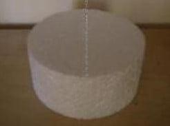 Oasis® Styropor Piepschuim Isimo cake dummy taart 15×7 cm, Ophalen of Verzenden, Nieuw