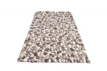 Handgeweven scheerwollen tapijt ORGANIC LIVING 200x120cm, Ophalen of Verzenden, Nieuw
