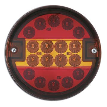 Led Hamburger Achterlicht 3 Functies | Rond Ø140mm, Ophalen of Verzenden, Nieuw
