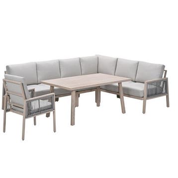 Garden Impressions San Capri lounge dining set 6-delig incl., Tuin en Terras, Verzenden, Nieuw