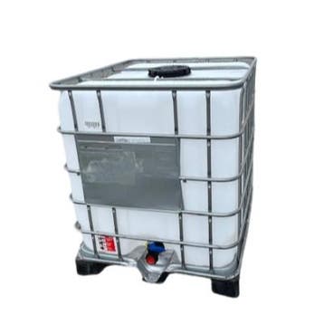 IBC gespoeld IBC002 kunststof 1000L - Transparant, Gebruikt