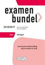 Examenbundel vwo Biologie 20182019 9789006429510, Zo goed als nieuw