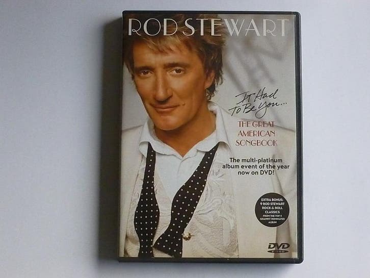 Rod Stewart - The Great American Songbook (DVD), Cd's en Dvd's, Dvd's | Muziek en Concerten, Ophalen of Verzenden