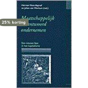 MAATSCHAPPELIJKE VERANTWOORDELIJKHEID ONDERNEM 9789043501361, Verzenden, Gelezen