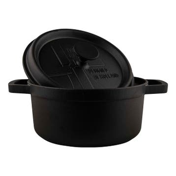 The Windmill Gietijzeren BBQ Pan L - Rampready, Nieuw