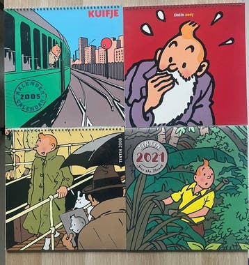 Kuifje - 4 - Kalenders - Hergé - Moulinsart - 2005, Nieuw