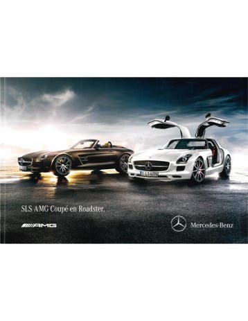 2012 MERCEDES BENZ SLS AMG BROCHURE DUTCH, Nieuw, Author