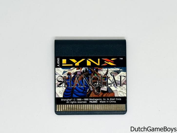 Atari Lynx - Shanghai, Spelcomputers en Games, Games | Atari, Gebruikt, Verzenden