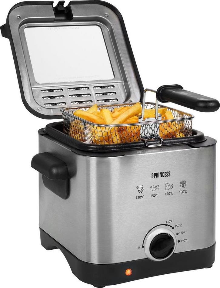 Compacte Frituurpan 1.5L | 35% Korting - Nieuwstaat, Witgoed en Apparatuur, Frituurpannen, 1 tot 2 liter, Nieuw, Ophalen of Verzenden