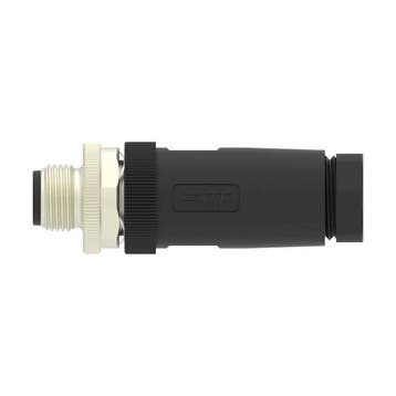 TE Connectivity M12 Connector 5-Polig Male, Ophalen of Verzenden, Nieuw