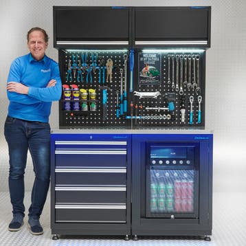 Datona Werkplaatsinrichting PREMIUM RVS - koelkast - 136 cm, Ophalen of Verzenden, Nieuw