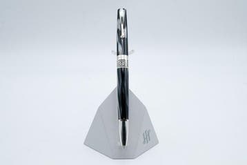 Montegrappa - Extra APC - Black & White Celluloid (ISEXF_CH), Nieuw