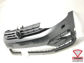 VW Touran 5T 5TA R-Line Voorbumper Bumper 6xPDC KLS Originee, Ophalen, Gebruikt, Volkswagen, Bumper