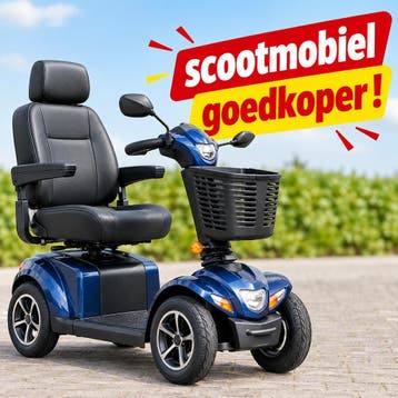 TWEEDEHANDS SCOOTMOBIELEN PRIJZEN DEZE MAAND VEEL GOEDKOPER!, Nieuw