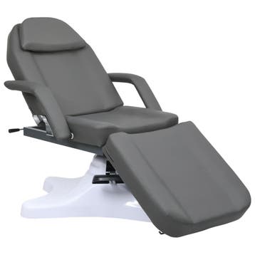vidaXL Massagetafel 180x62x(86,5-118) cm grijs, Verzenden, Nieuw