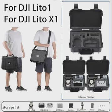 Waterdichte en Schokbestendige Opbergkoffer voor DJI Lito X1, Verzenden, Nieuw