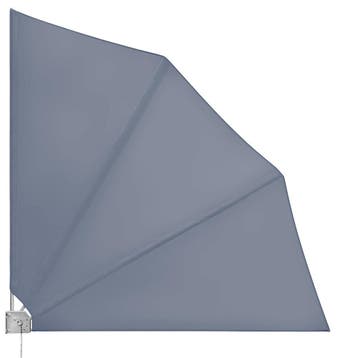 Luifel Antraciet 140x140cm Uitvouwbaar (Balkon), Verzenden, Nieuw